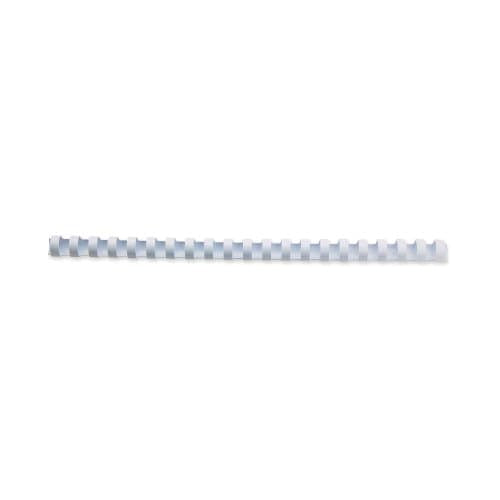 GBC Bindedisc-Ringe – Ø 6 mm, weiss, Kunststoff – 100 Stk.