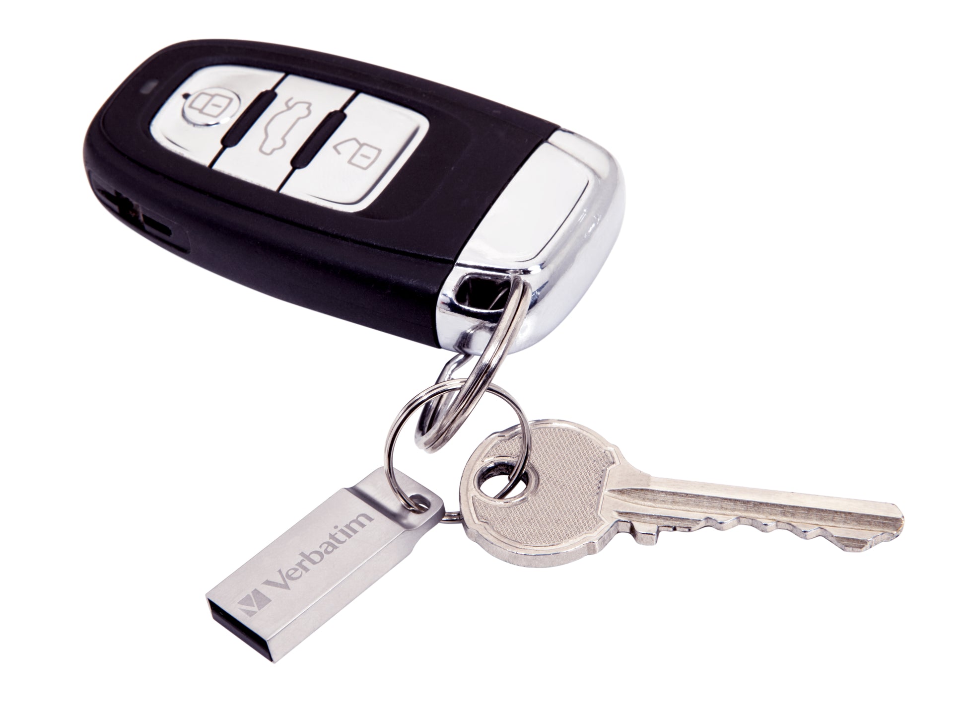 Verbatim USB-Stick – 64 GB, USB 2.0, Metallgehäuse