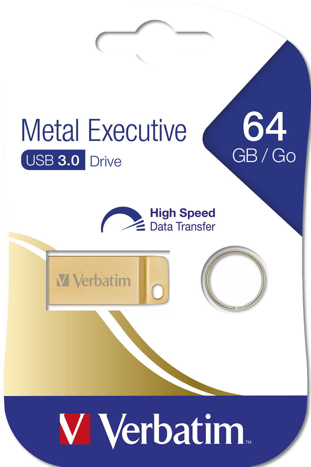 Verbatim USB-Stick – 64 GB, USB 3.0, wasser- und staubdicht