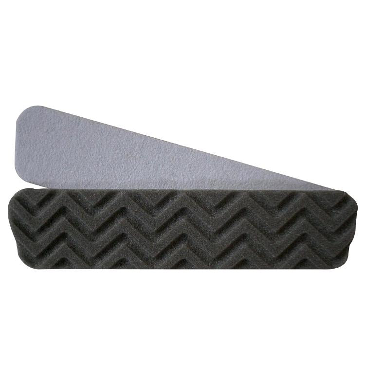 Ecofoam Wischbezug – Schaumstoff, Grau, für Flachmophalter Ecofoam – 53,0 × 13,0 cm
