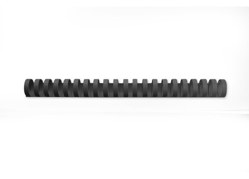 GBC Bindedisc-Ringe – für A4 – Ø 16 mm, schwarz, Kunststoff – 100 Stk.