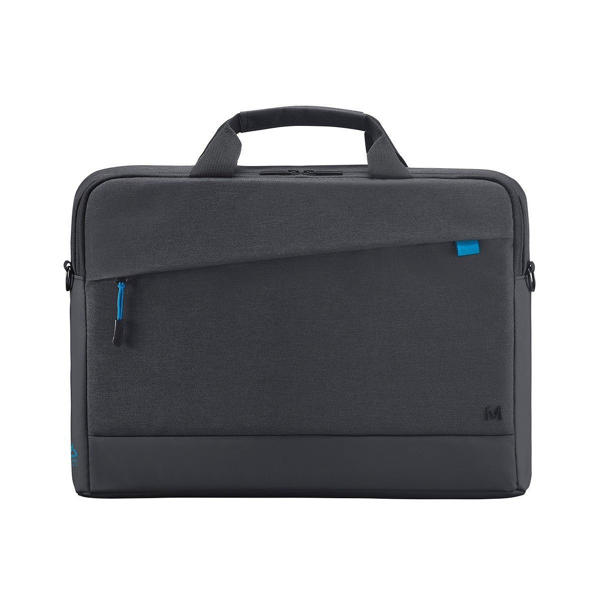 Mobilis Notebook-Tasche für Notebooks bis 16" – wasserdicht, 35% recyceltes Polyester – Schwarz