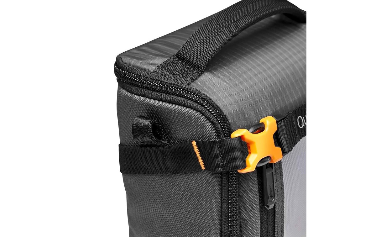 Lowepro GearUp Creator Box M II Etui – Polyester – Grau – für Sony A6500, Olympus Pen F und andere