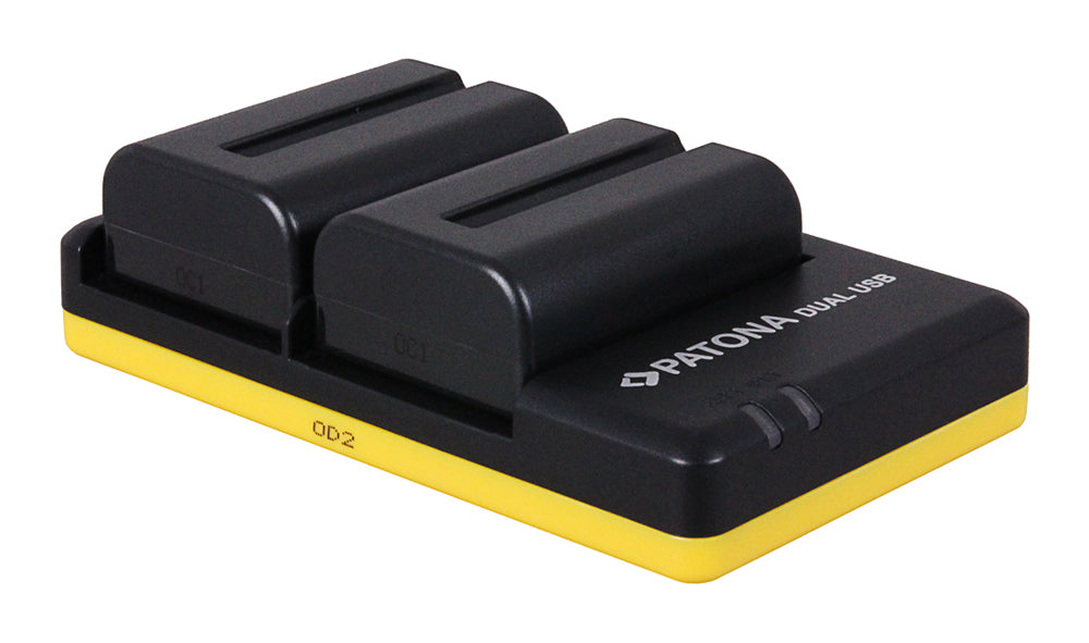PATONA FM500H Ladegerät – 5,88 W – für Sony NP-FM, NP-FM500H, FM500H und andere