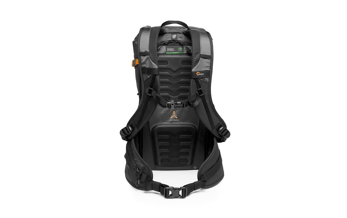 Lowepro PhotoSport BP 15L AW III Kamerarucksack – 15 l, Regenschutz – für Systemkameras und mehr – Grau
