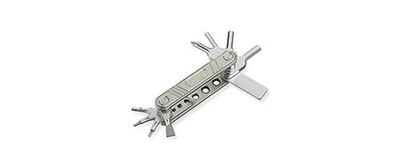 SmallRig 2713 Multitool-Kit – 9-teilig, 73 × 29 × 12 mm, 78 g – Silber