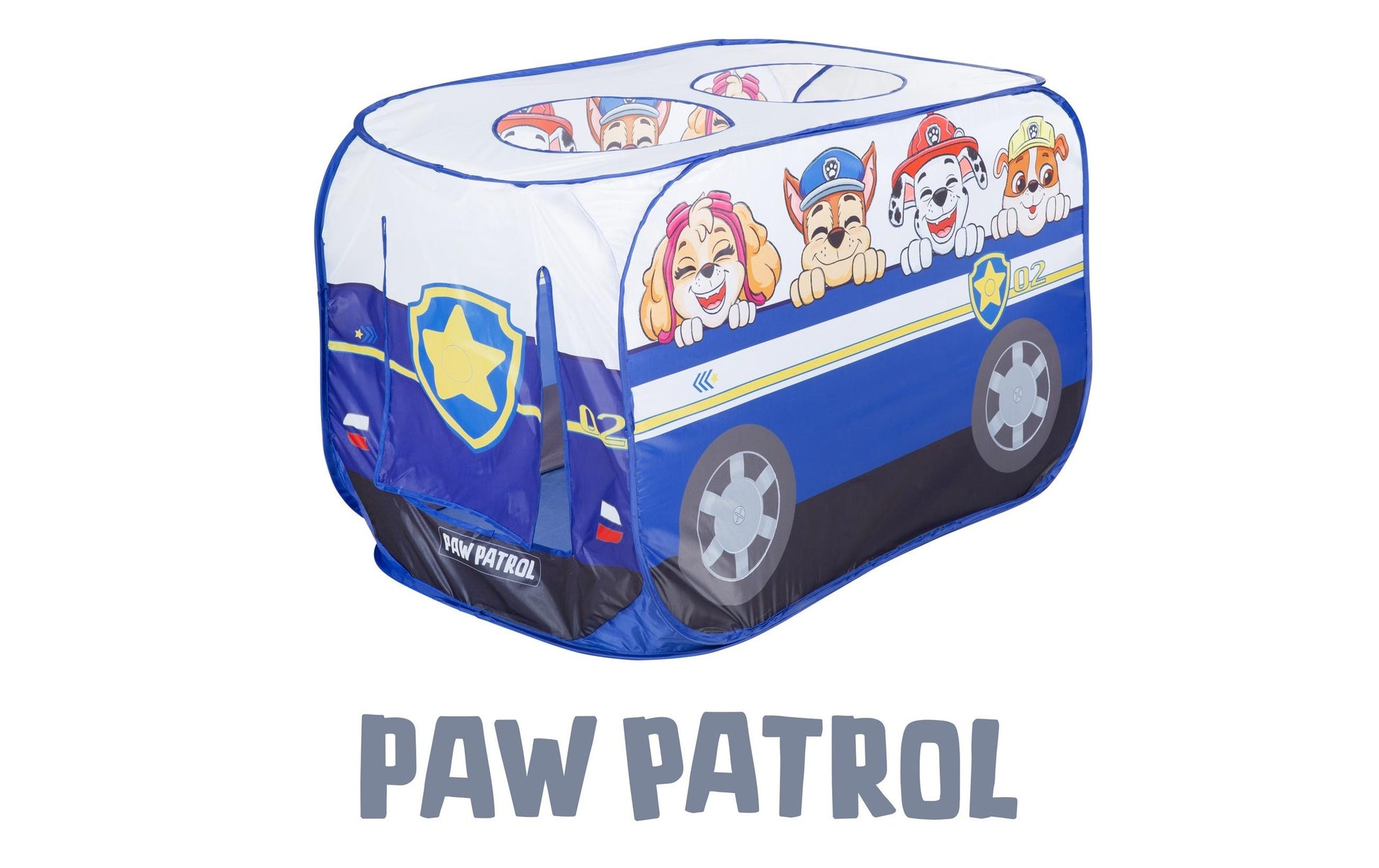 roba Spielzelt Paw Patrol – 120 × 75 × 75 cm – ab 2 Jahren – Polyester, mehrfarbig
