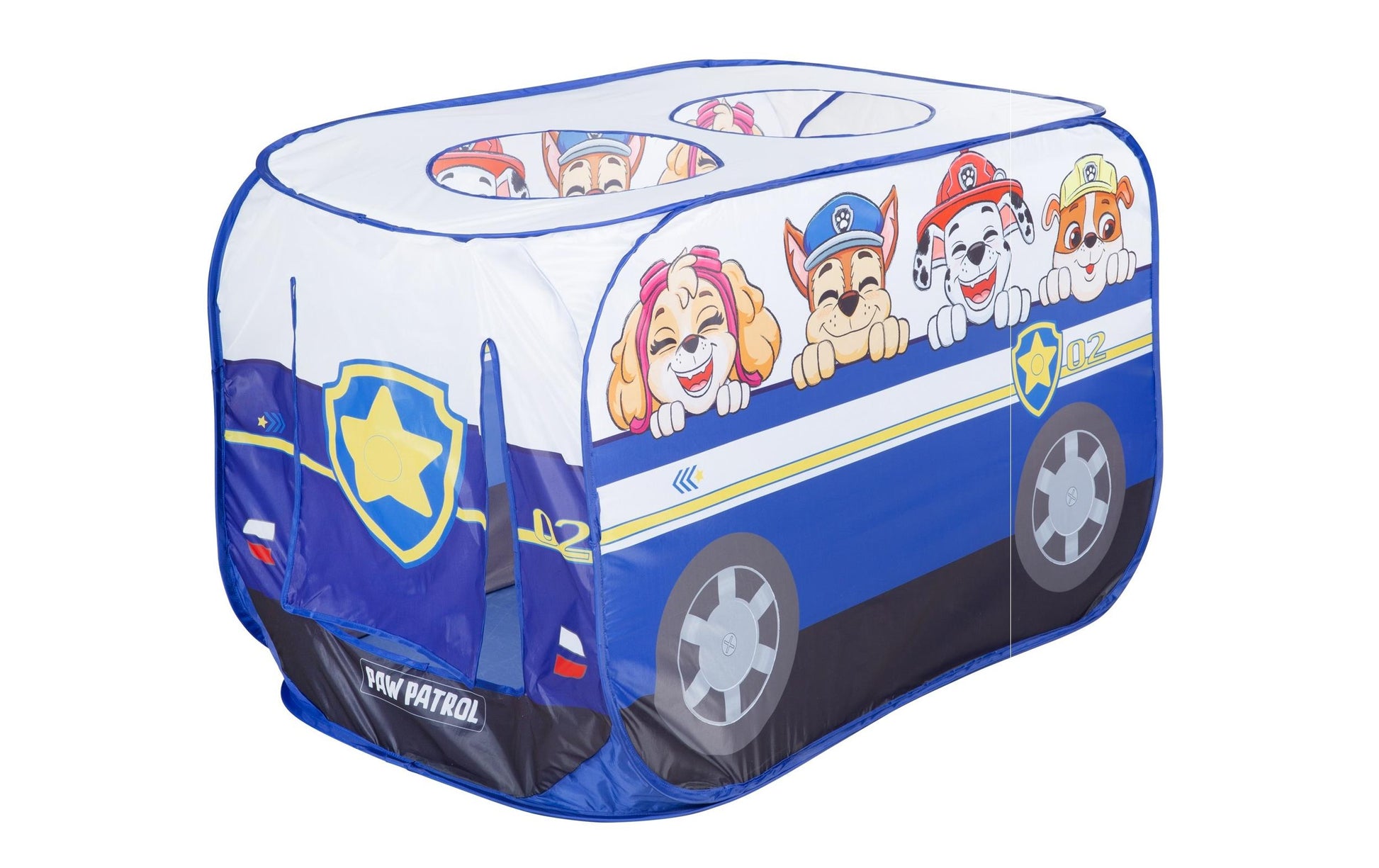roba Spielzelt Paw Patrol – 120 × 75 × 75 cm – ab 2 Jahren – Polyester, mehrfarbig