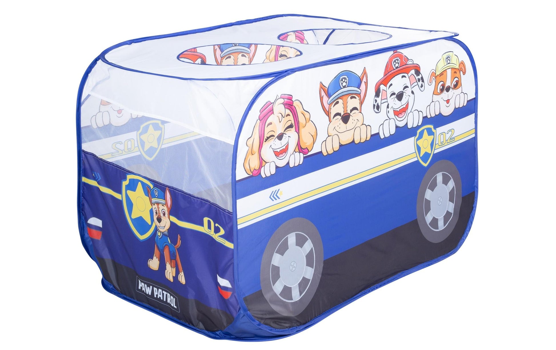 roba Spielzelt Paw Patrol – 120 × 75 × 75 cm – ab 2 Jahren – Polyester, mehrfarbig