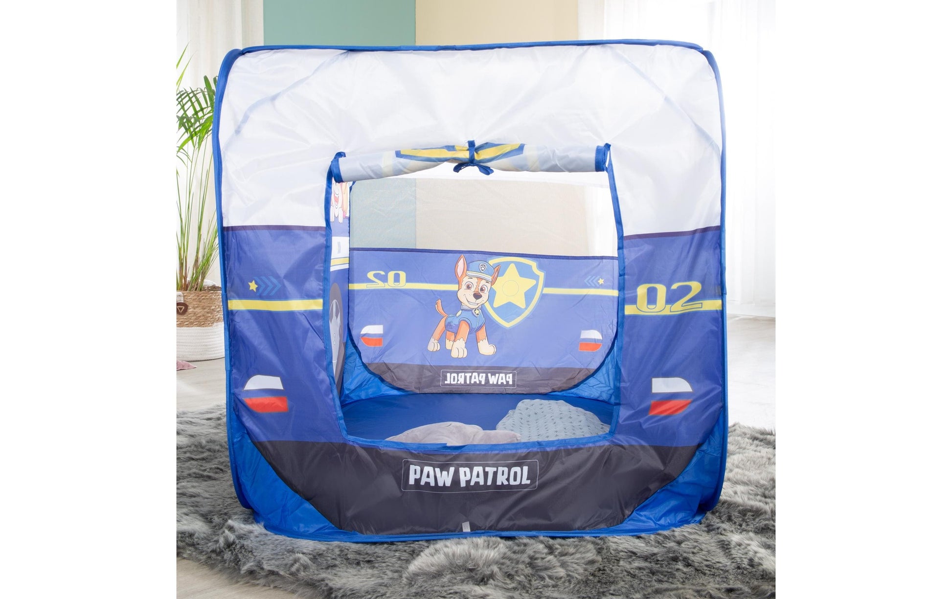 roba Spielzelt Paw Patrol – 120 × 75 × 75 cm – ab 2 Jahren – Polyester, mehrfarbig