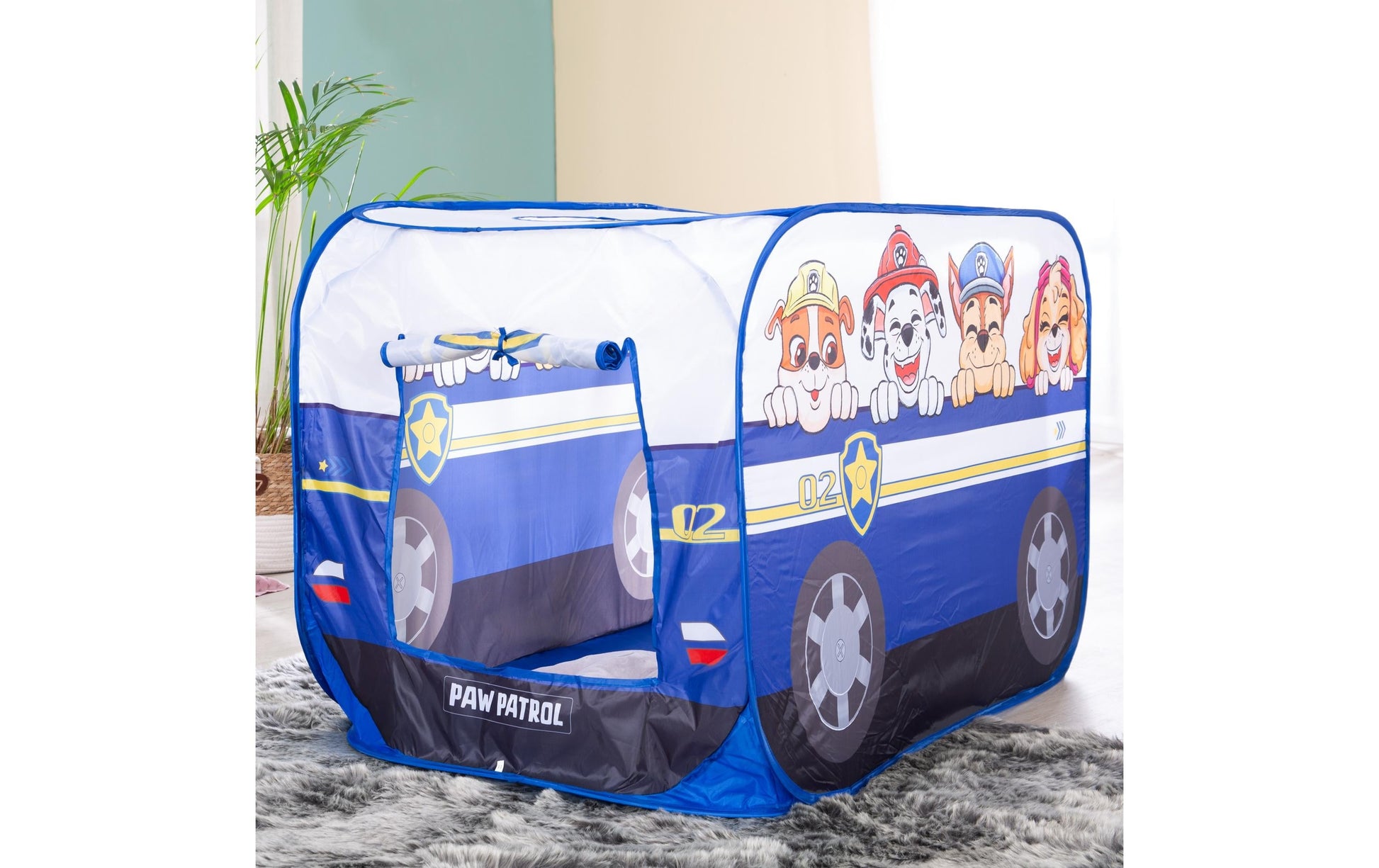 roba Spielzelt Paw Patrol – 120 × 75 × 75 cm – ab 2 Jahren – Polyester, mehrfarbig