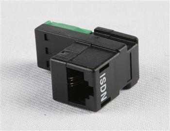 EPV 1AK033 Adapter T+T89 zu RJ-45 – RJ-45 8/4, Weiblich-Weiblich, Schwarz