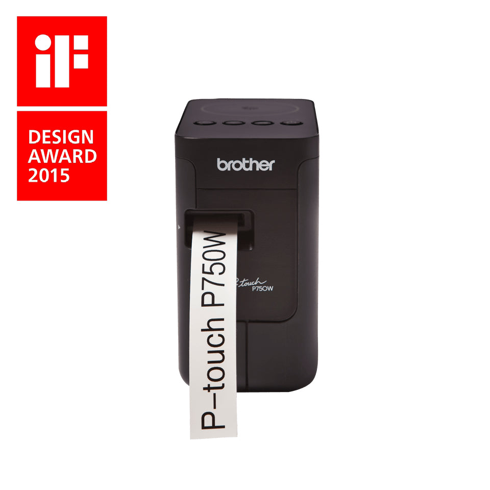 Brother PT-P750W – Beschriftungsgerät, TZe/HSe bis 24 mm, 180×180 dpi, 30 mm/s, USB/WLAN, Autoabschneider