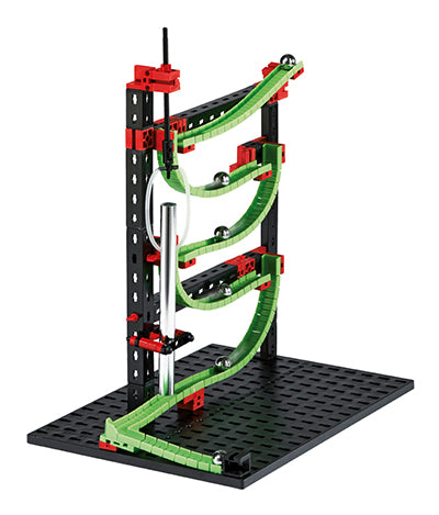 fischertechnik Dynamic M Physik-Baukasten – 557-teilig – ab 7 Jahren – Kunststoff – schwarz/grün/rot