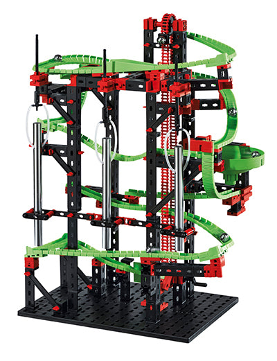 fischertechnik Dynamic M Physik-Baukasten – 557-teilig – ab 7 Jahren – Kunststoff – schwarz/grün/rot