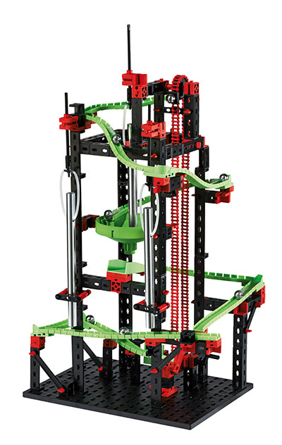 fischertechnik Dynamic M Physik-Baukasten – 557-teilig – ab 7 Jahren – Kunststoff – schwarz/grün/rot