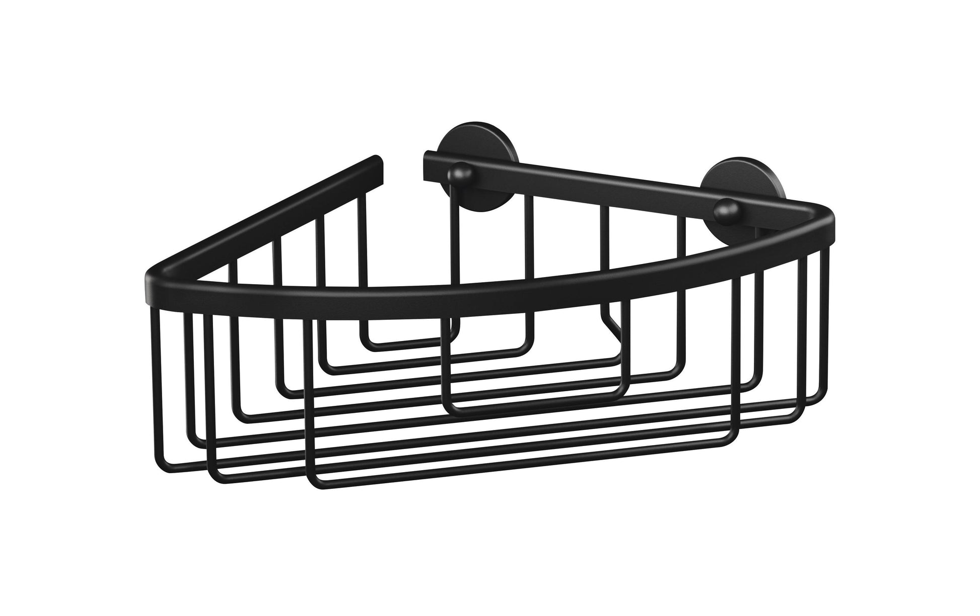TESA Seifenhalter (Wand) – Aluminium, Wandmontiert, 20,7×20,2×9,2 cm, Schwarz