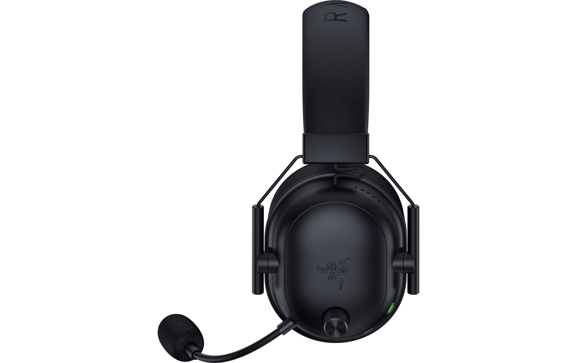 Razer BlackShark V2 HyperSpeed Gaming-Headset – Over-Ear, Stereo, Kabel + BT, ANC, mit USB-A-Dongle, Schwarz