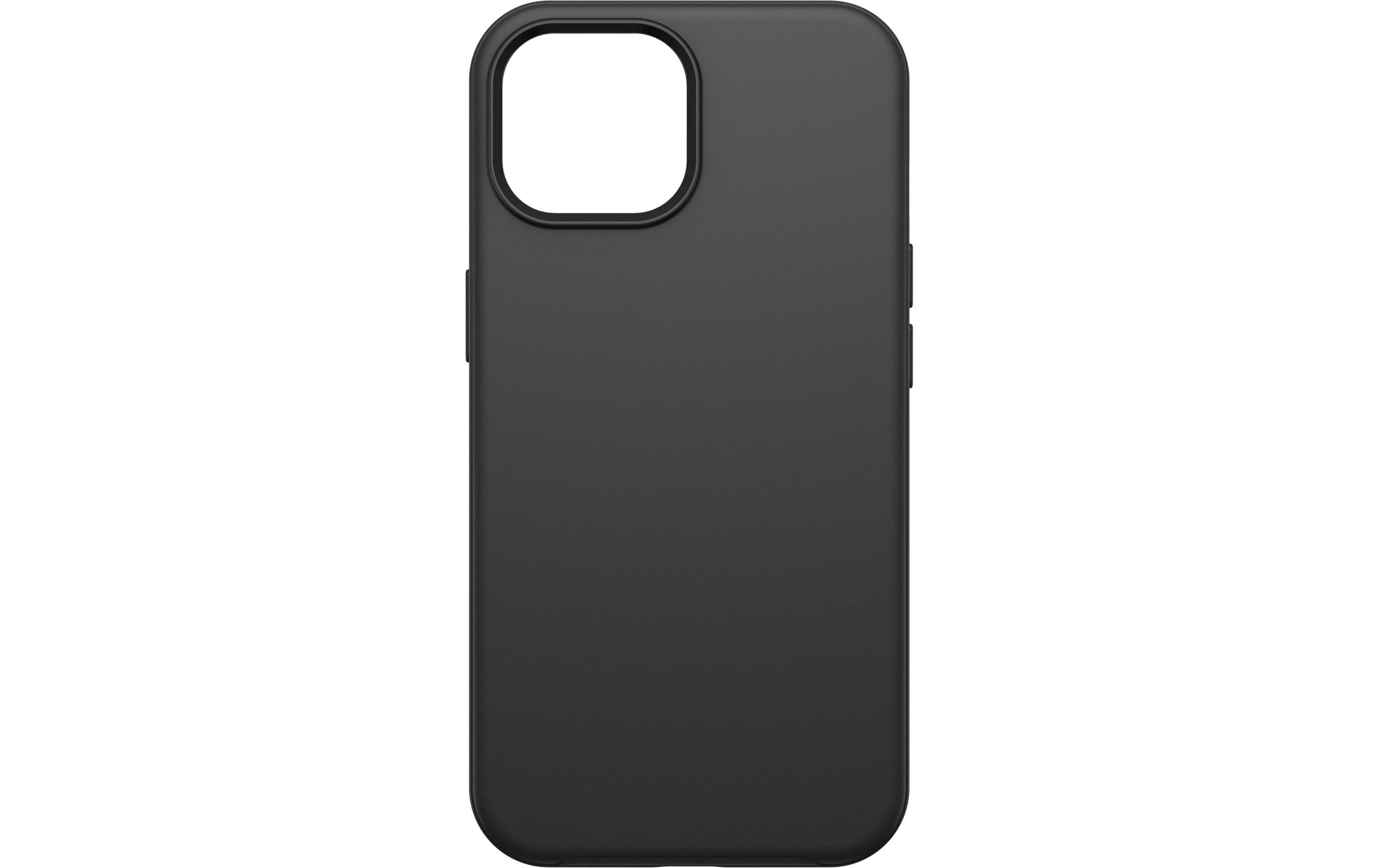 OtterBox Symmetry Backcover – für Apple iPhone 15, Kunststoff, Schwarz, kratzfest