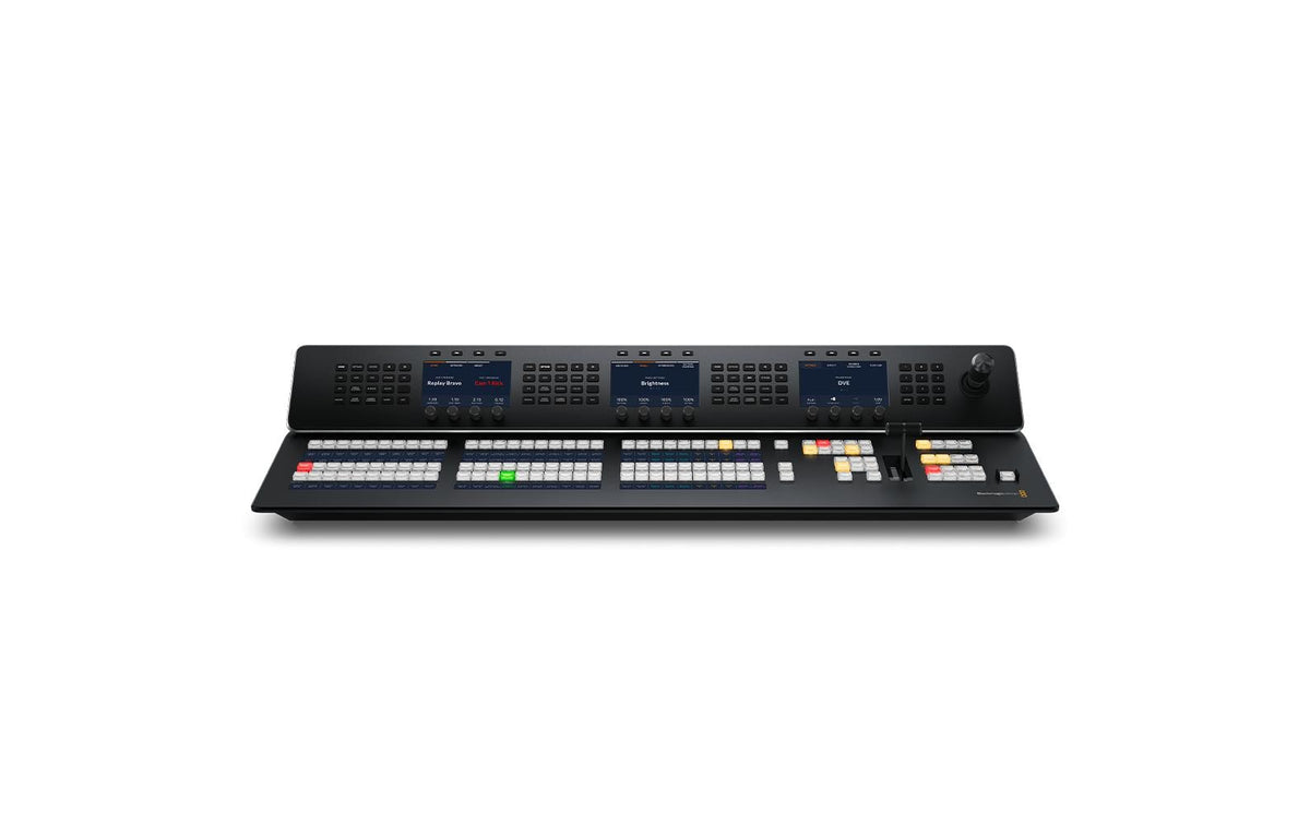 Blackmagic Design ATEM 1 M/E Advanced Panel 30 – Bedienpult – 920 × 143 × 317 mm – Schwarz