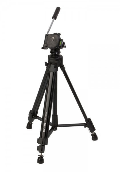 Dörr DV-1580 Videostativ – bis 4 kg, 158 cm, 2-Wege-Neigekopf, 3 Sektionen, Aluminium