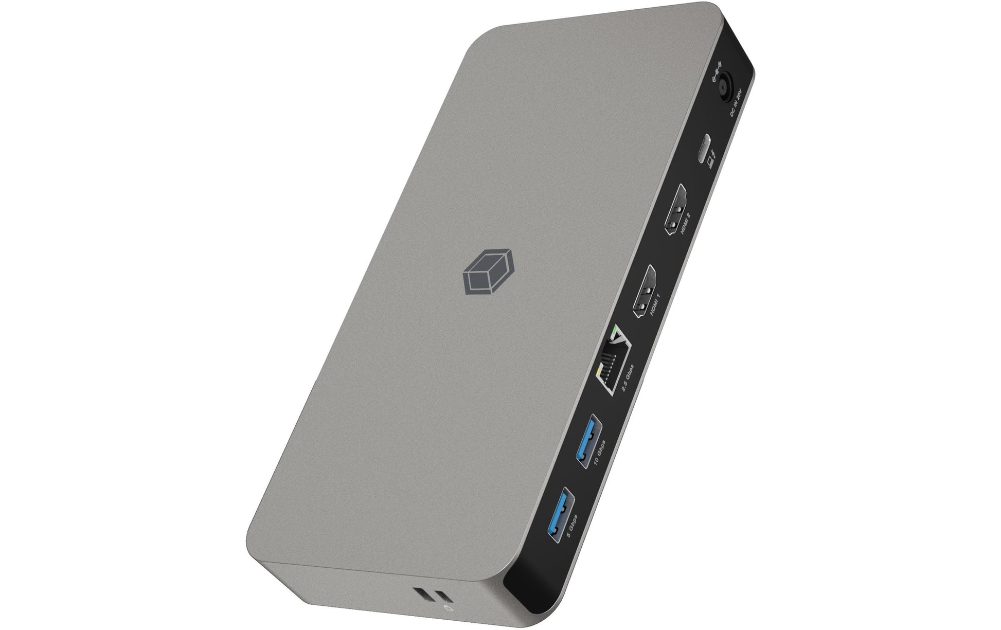 ICY BOX IB-DK2880-C41 Dockingstation – USB4, 2× HDMI, 3× USB-A, 1× USB-C, 100 W PD, 2.5GbE, 3,5 mm Audio