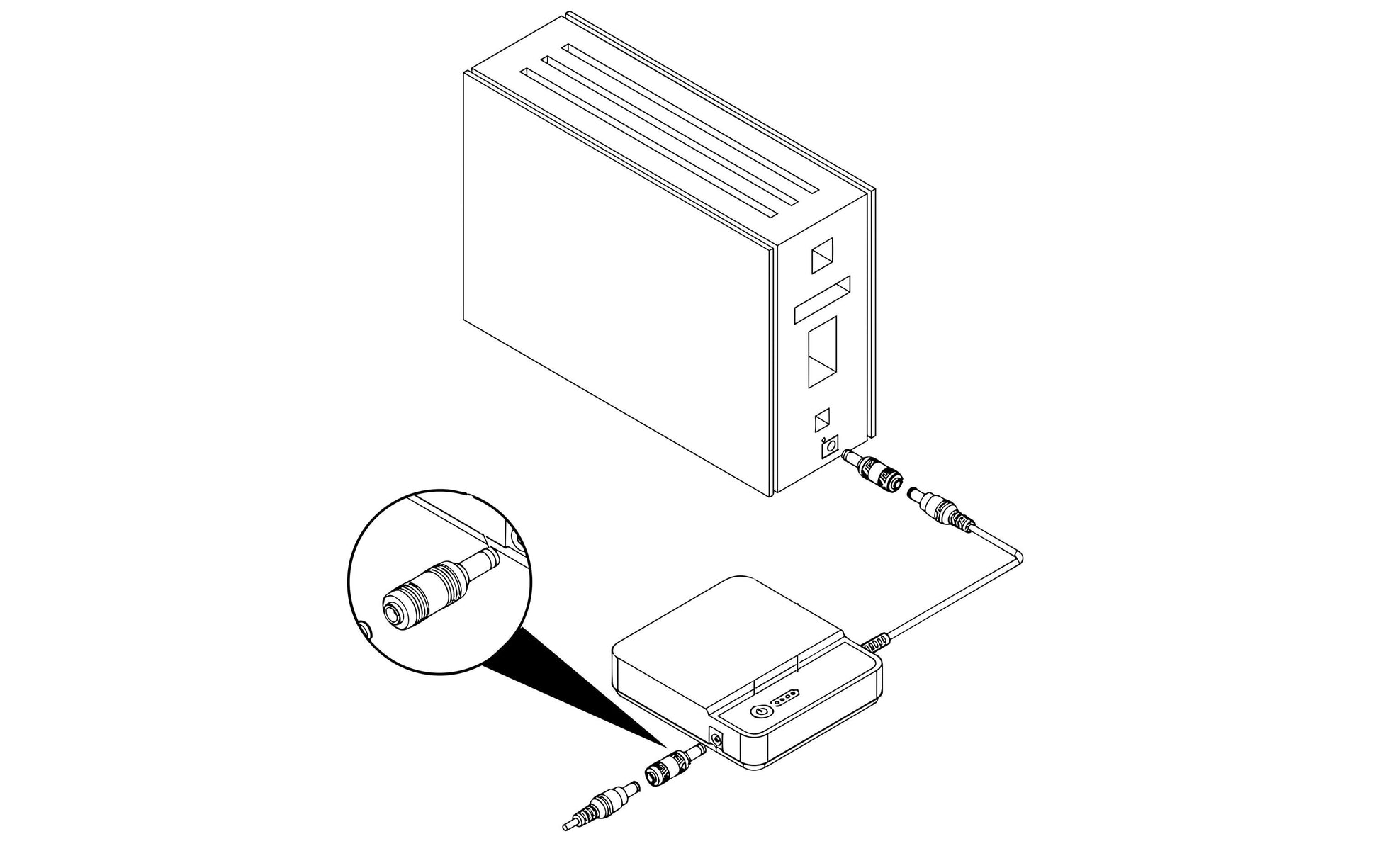 APC Netzteil – 12 V, 4,1 A