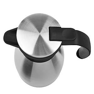 Emsa Thermoskanne – 1 l, 14,5 × 10,5 × 24,0 cm, Edelstahl/Kunststoff, doppelwandig, auslaufsicher