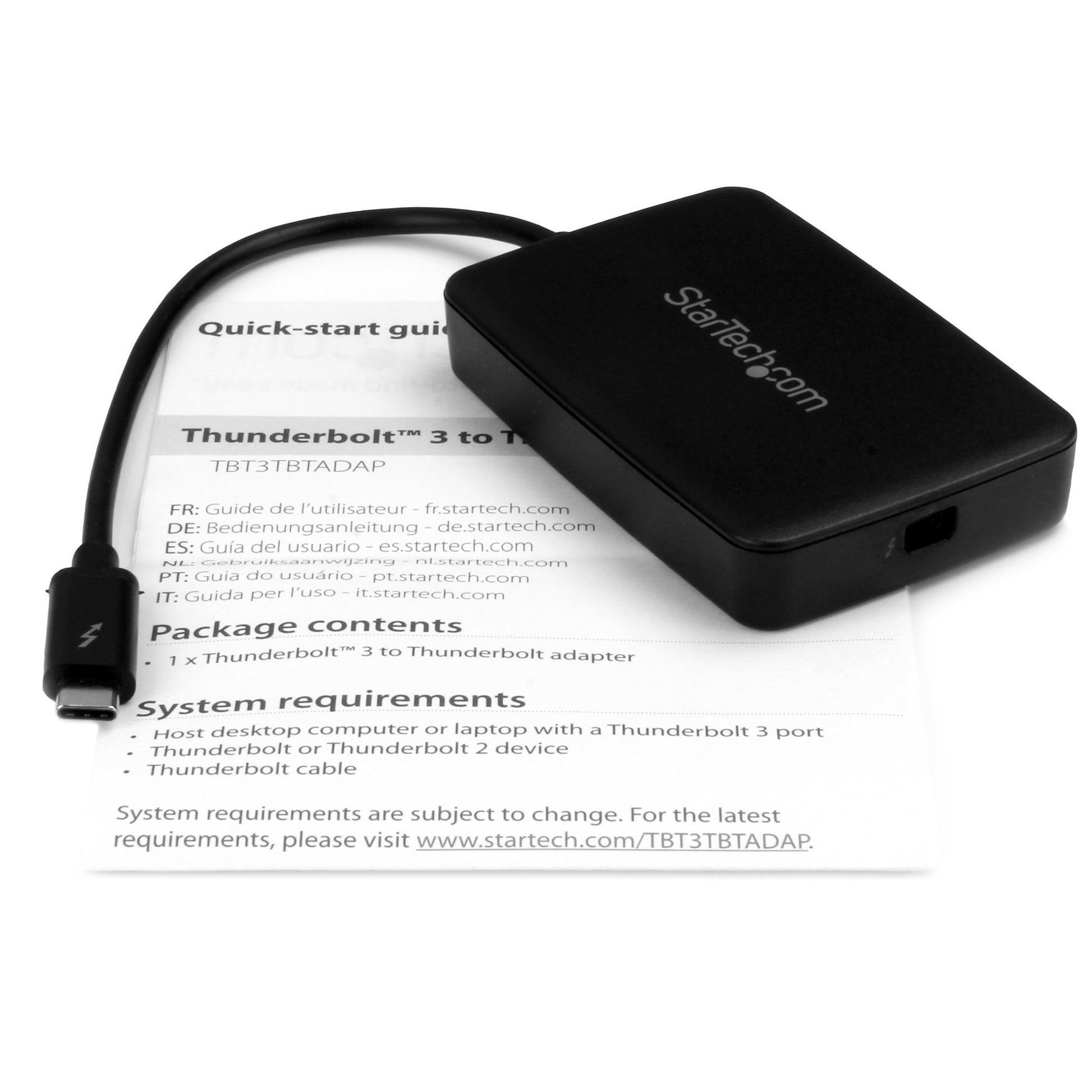 StarTech.com Thunderbolt 3 auf Thunderbolt Adapter