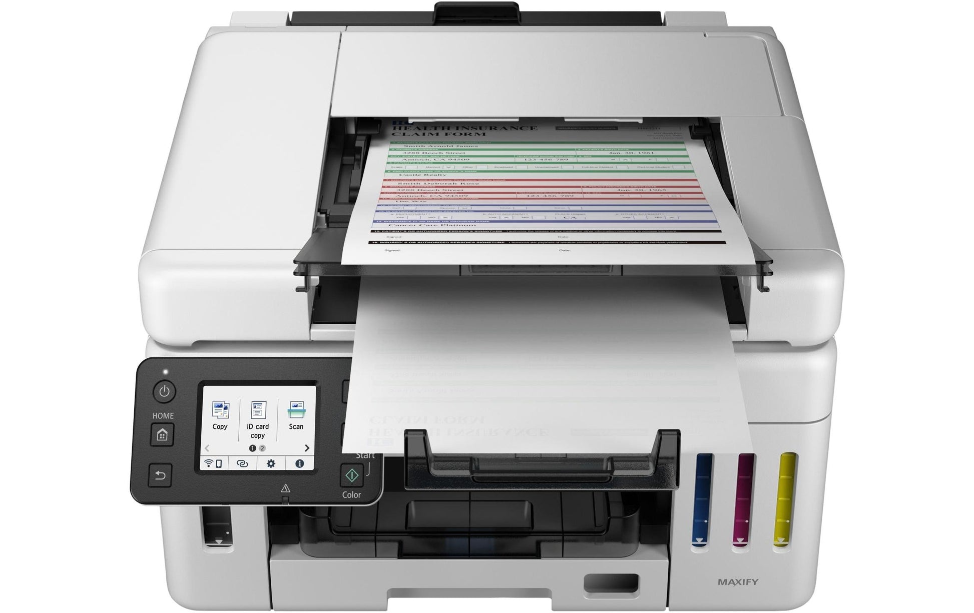 Canon MAXIFY GX6550 – Farbtintenstrahl-Multifunktionsdrucker, A4, 3-in-1, Duplex, ADF, WLAN/LAN, AirPrint