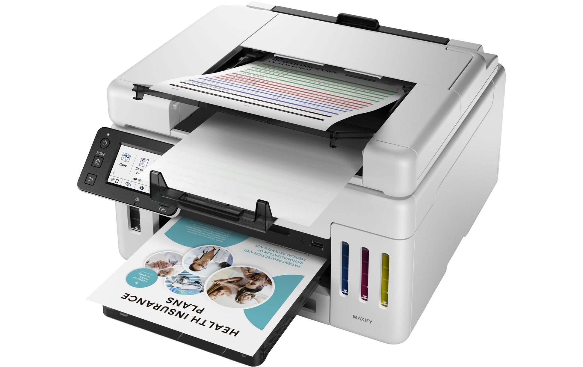 Canon MAXIFY GX6550 – Farbtintenstrahl-Multifunktionsdrucker, A4, 3-in-1, Duplex, ADF, WLAN/LAN, AirPrint