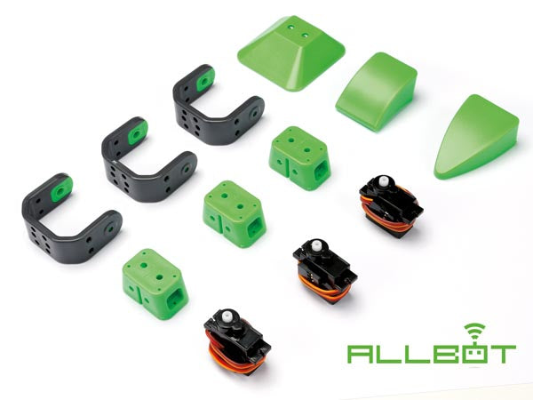 Velleman Experimentier-Bausatz – Allbot VR013, 3 Servos, für Allbot, ab 14 Jahren