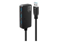 Lindy USB-Hub – USB 3.0, 4× USB-A