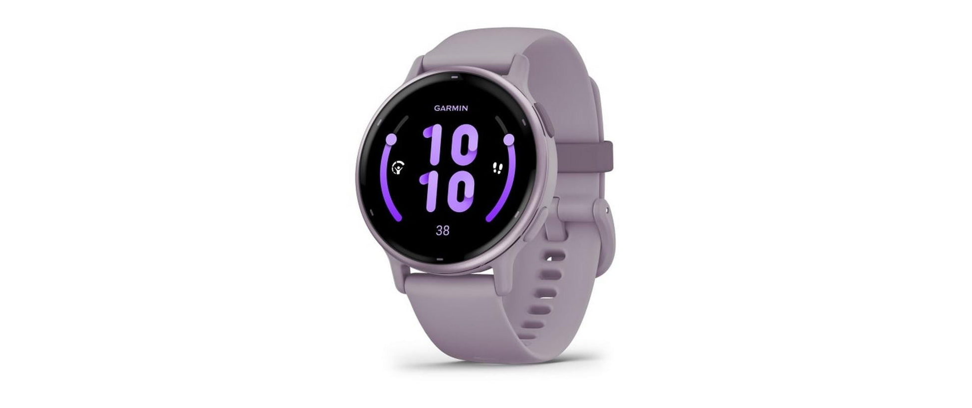 Garmin Vivoactive 5 – Smartwatch – 42,2 mm, 1,2" AMOLED, GPS, Gorilla Glass, 5 ATM, Orchidee, Silikonband