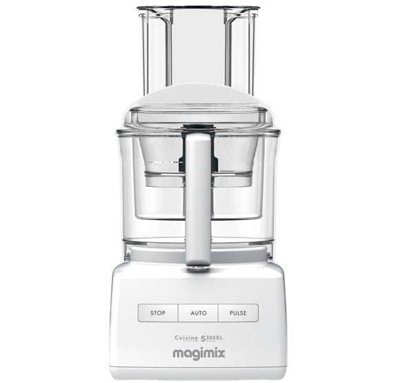 Magimix Küchenmaschine CS 5200 XL 18590 – 3,6 l, 1100 W, Pulsfunktion – Weiss