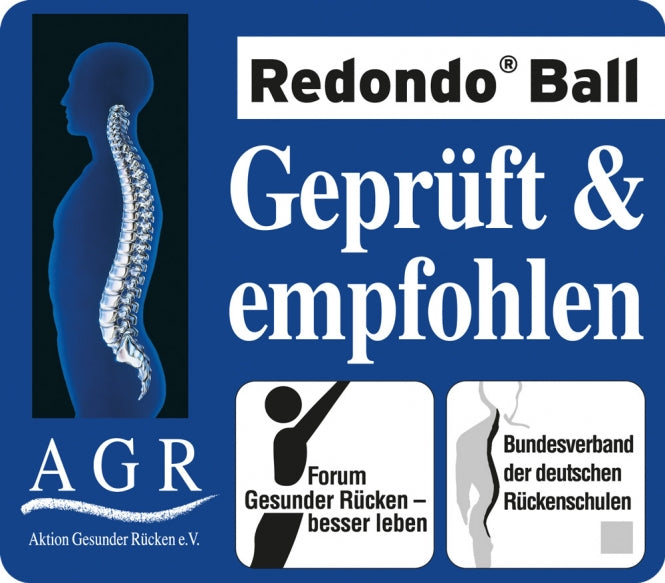 TOGU Redondo Ball – 18 cm, PVC, dunkelgrau