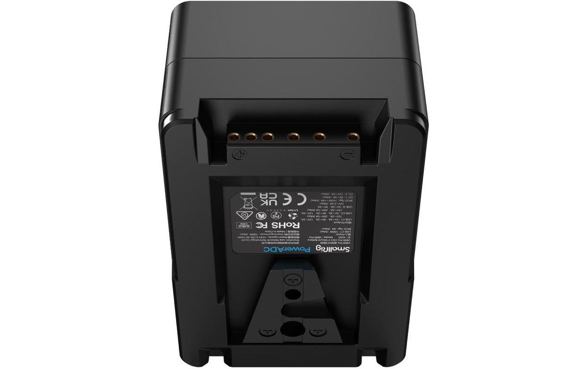 SmallRig VB99 Pro V-Mount Akku – 99,16 Wh, 14,8 V – D-Tap, USB-A/USB-C – für Camcorder, Kameras, Monitore usw.