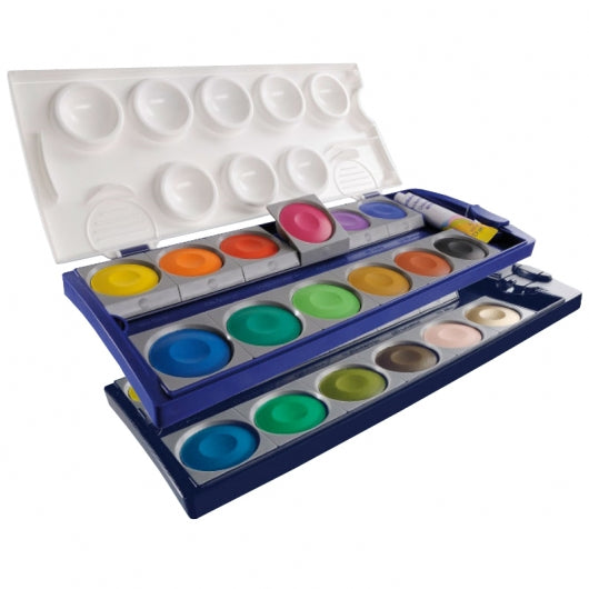 Pelikan K 24 Deckfarbkasten – 24 Farben (inkl. Deckweiss)