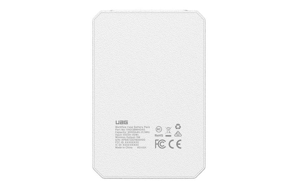 Urban Armor Gear UAG – Powerbank 5000 mAh, PD 5 W, Weiss