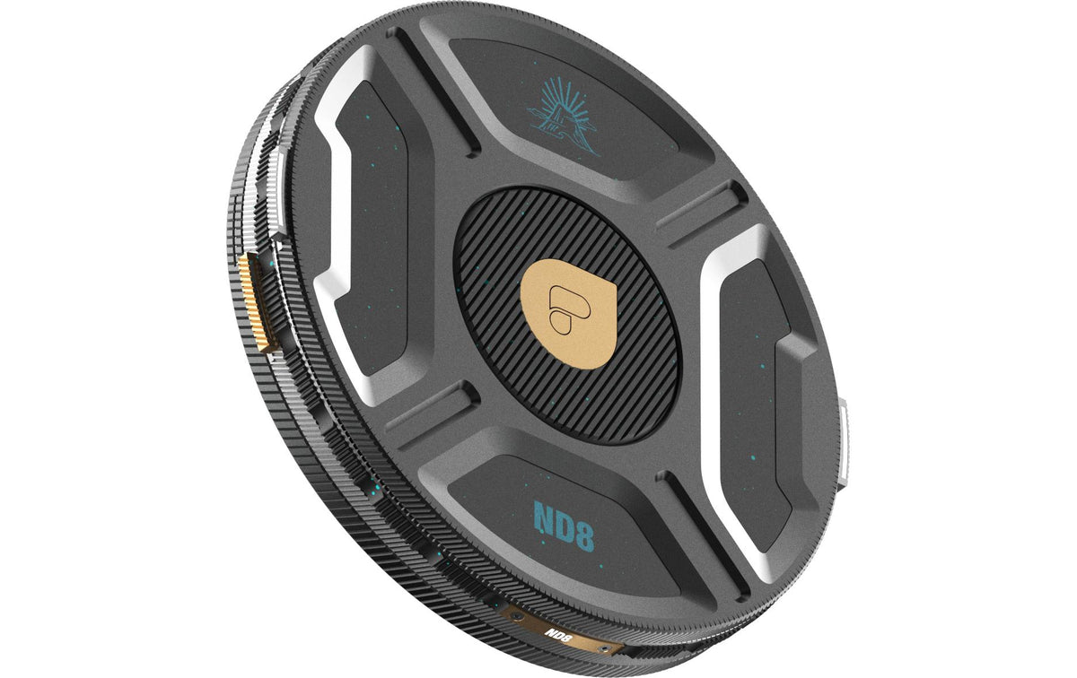 PolarPro Helix ND8 Graufilter – 101 mm, Messing