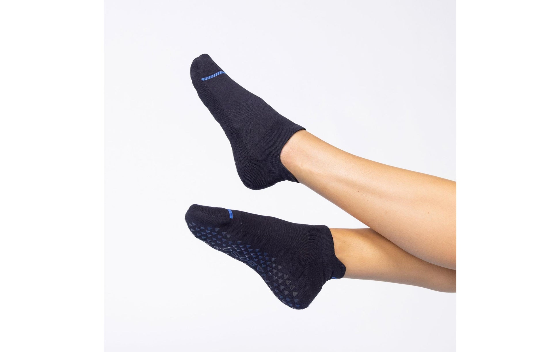 NABOSO Socken Recovery Socks Grip – schwarz, Grösse 43–45,5