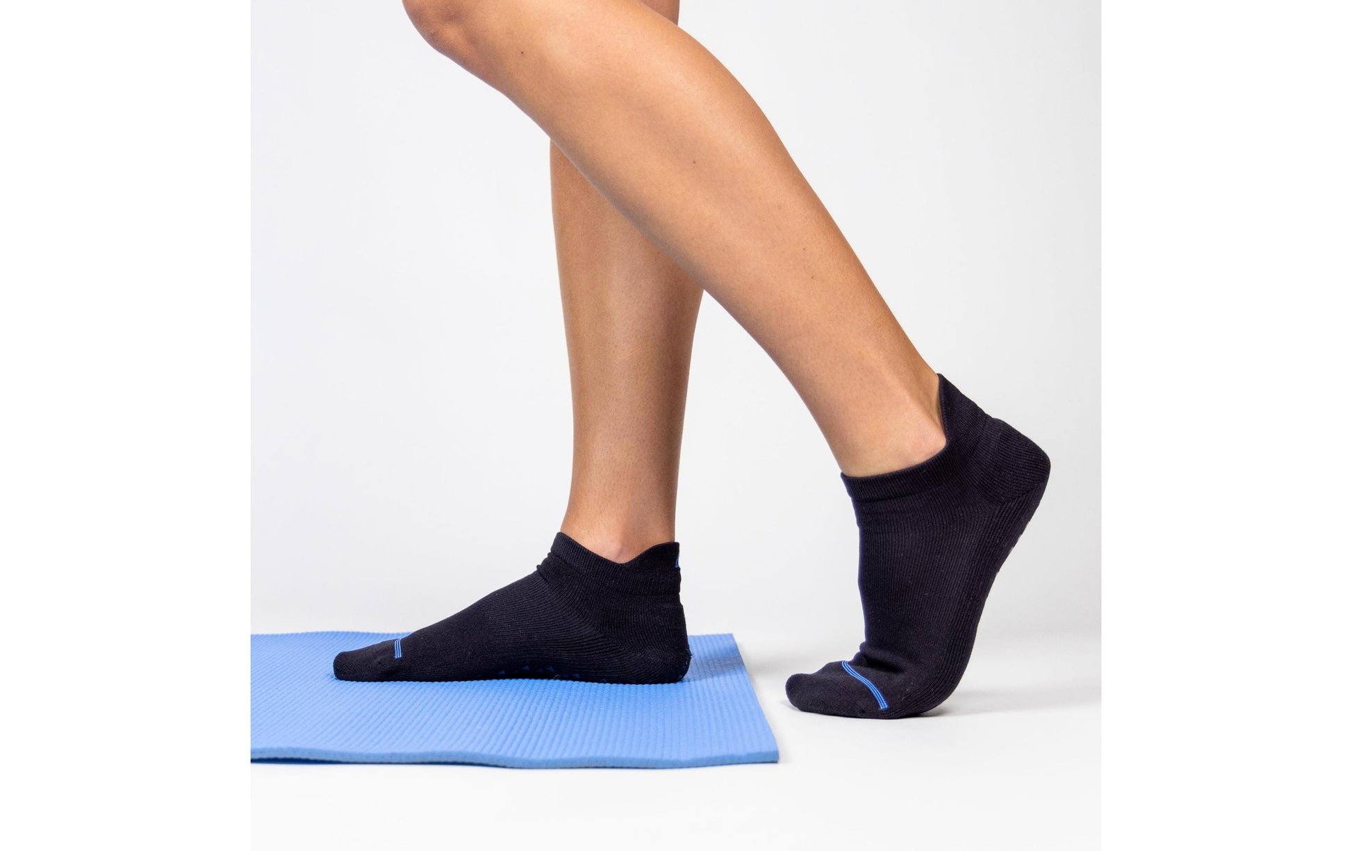 NABOSO Socken Recovery Grip – Schwarz, Grösse 43–45,5