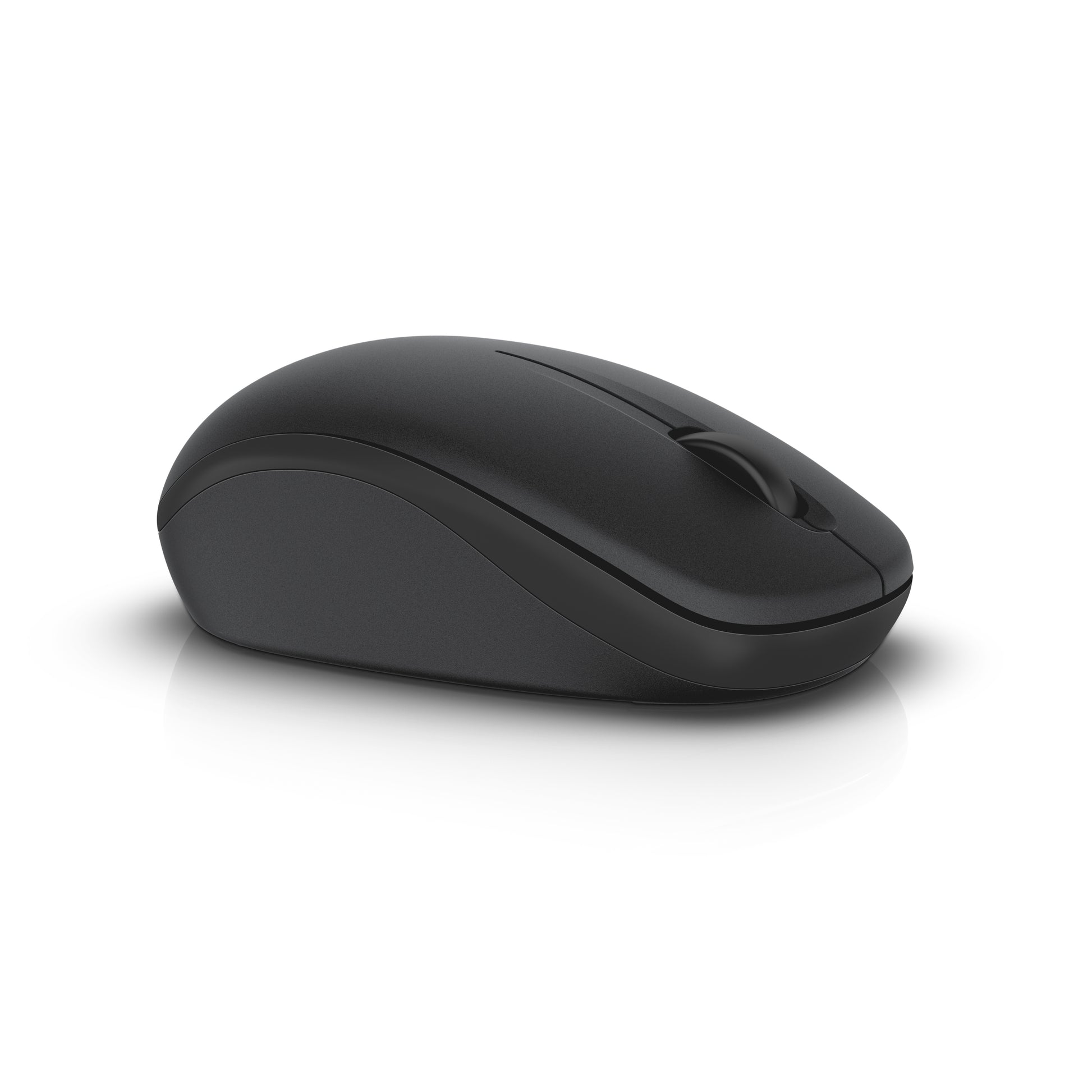 Dell WM126 Maus – kabellos, 2,4 GHz, 3 Tasten, schwarz