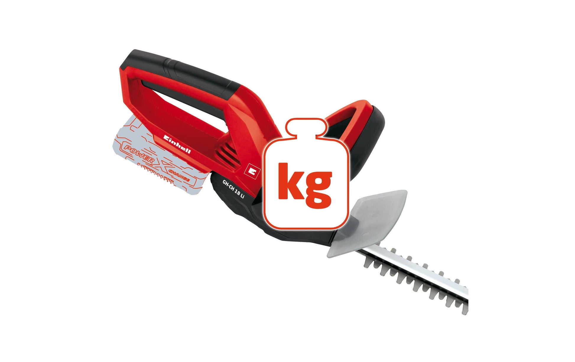 Einhell GE-CH 1846 Li Akku-Heckenschere – Schwertlänge 520 mm – Solo – Power X-Change