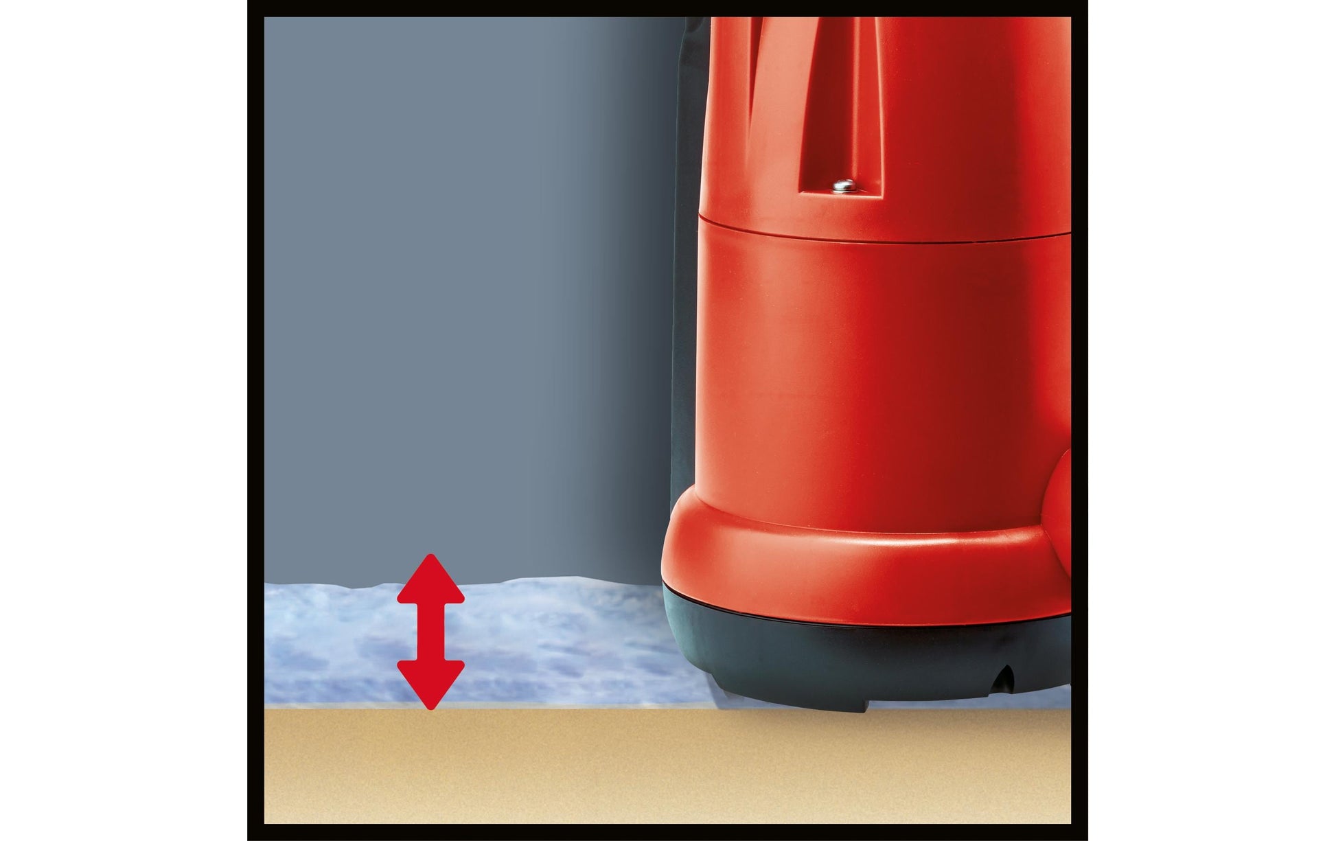 Einhell GC-SP 5511 IF Tauchpumpe – 550 W, 11000 l/h, Förderhöhe 8,5 m, 230 V, Schmutz bis 5 mm