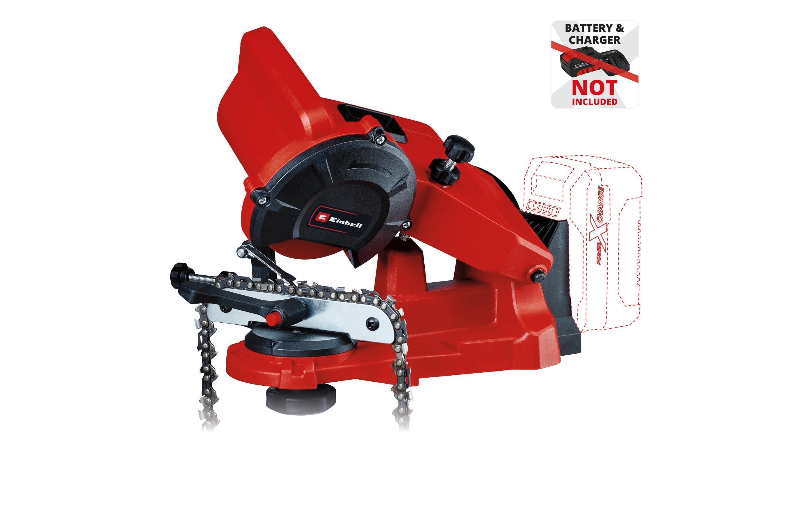 Einhell GE-CS 18 Li Akku-Kettenschärfgerät – 18 V – Solo