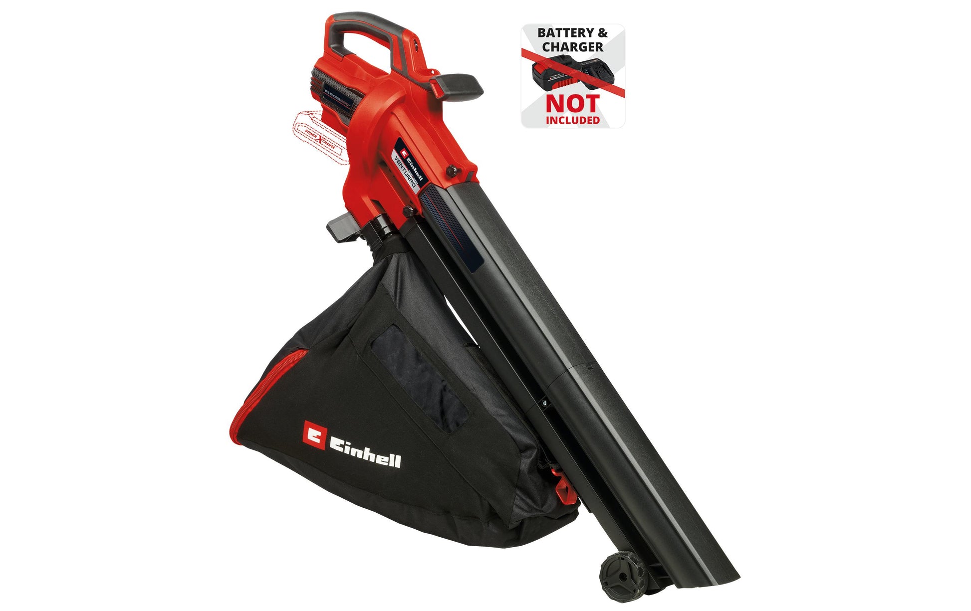 Einhell Venturro 18/210 Akku-Laubsauger – 18 V – Luftstrom 210 km/h – Solo – Power X-Change