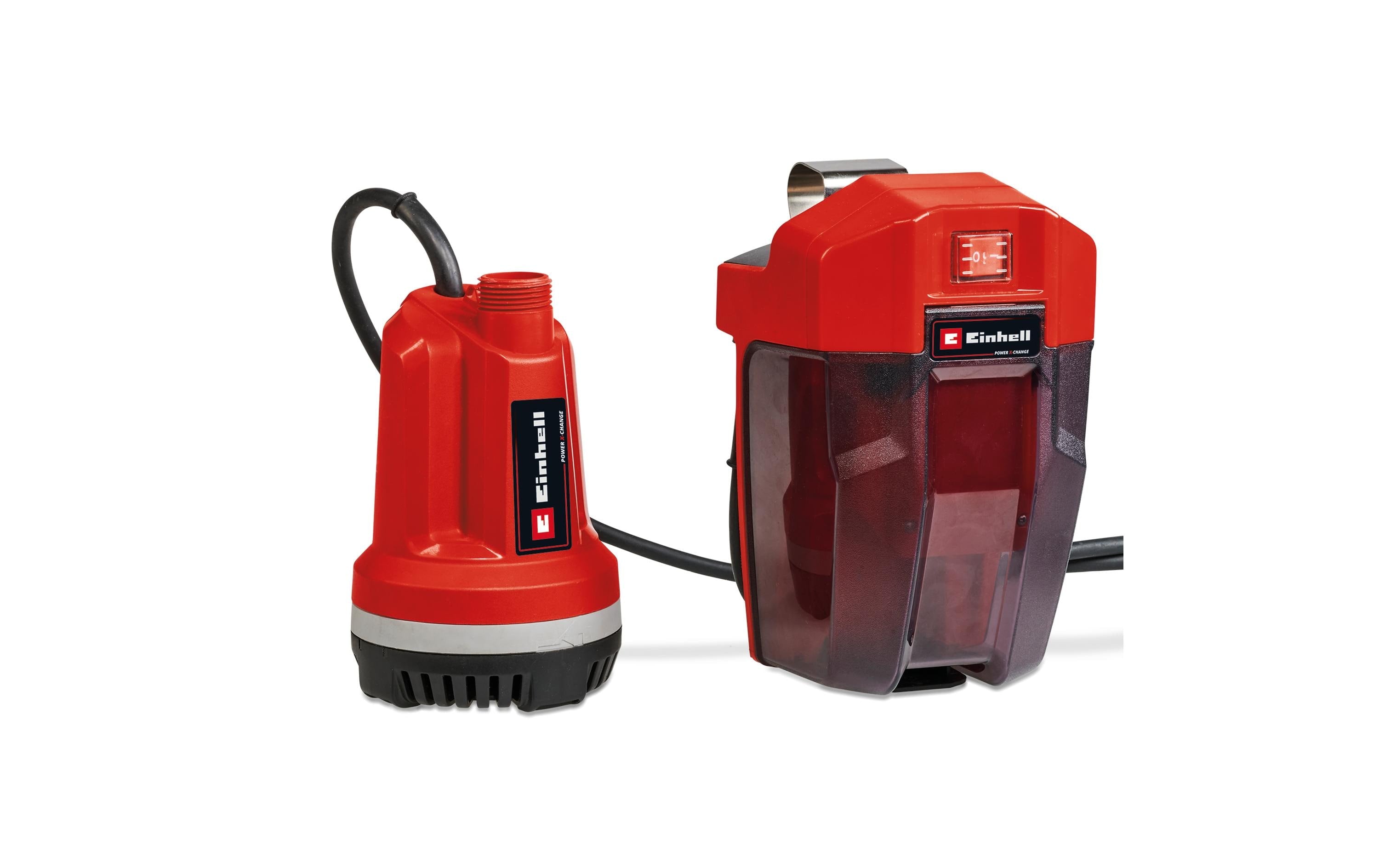 Einhell GE-PP 18 RB Li Akku-Klarwasserpumpe – 3000 l/h – Förderhöhe 20 m – Solo – Power X-Change