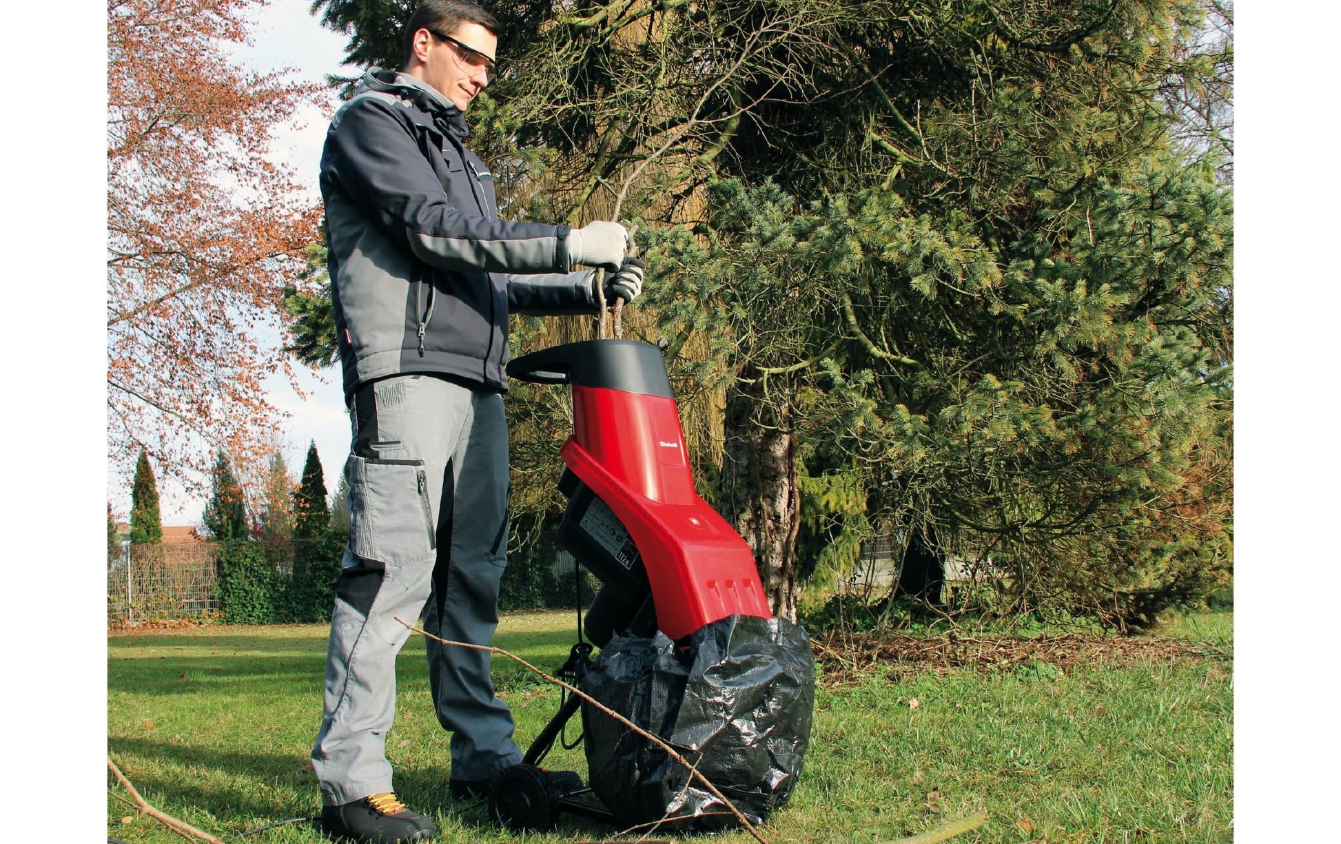 Einhell GH-KS 2440 Elektro-Häcksler – max. Ast-Durchmesser 40 mm
