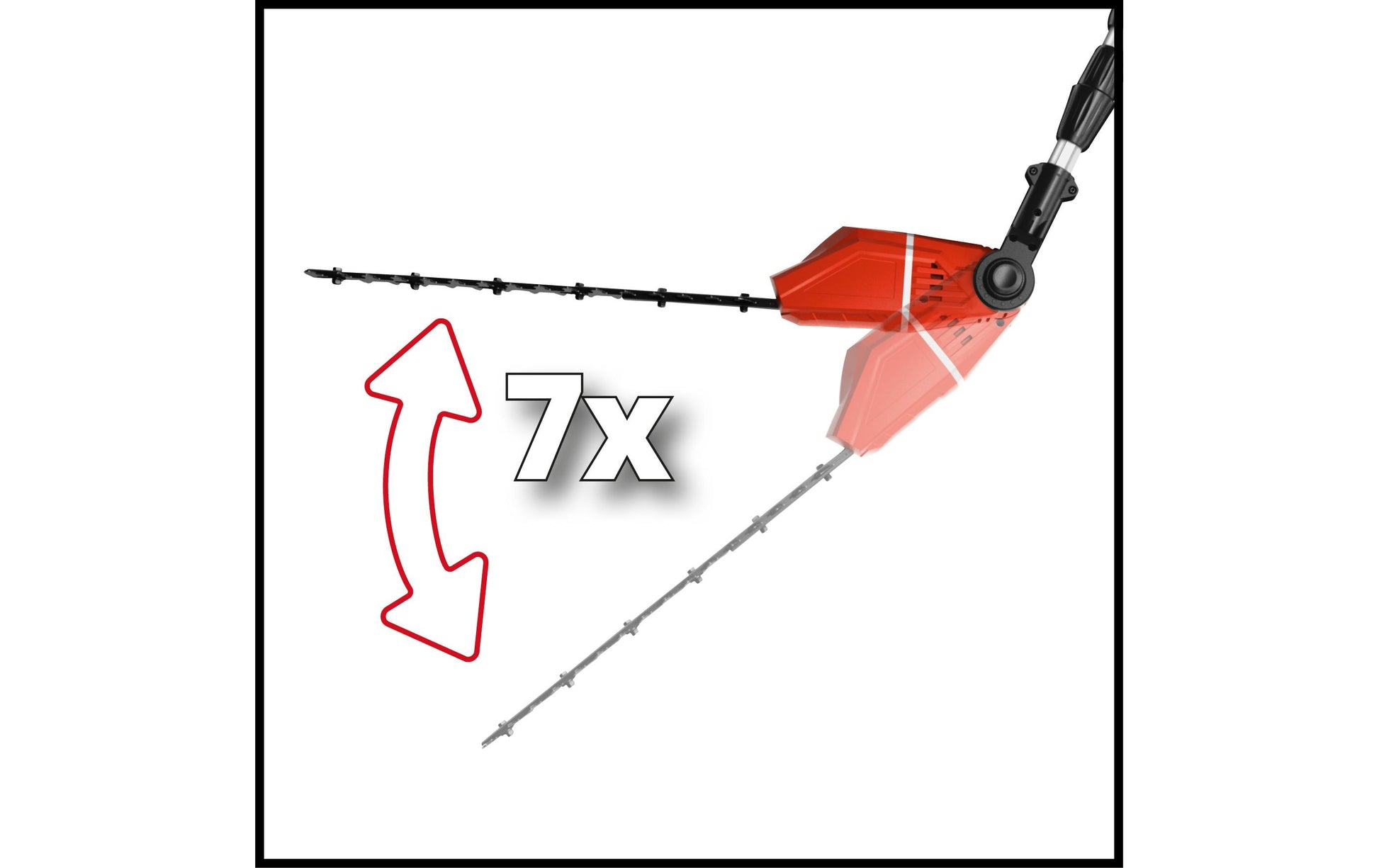 Einhell GE-HC18Li T Akku-Hochentaster – 18 V – Schwertlänge 450 mm – 3,0 Ah & Ladegerät – Power X-Change